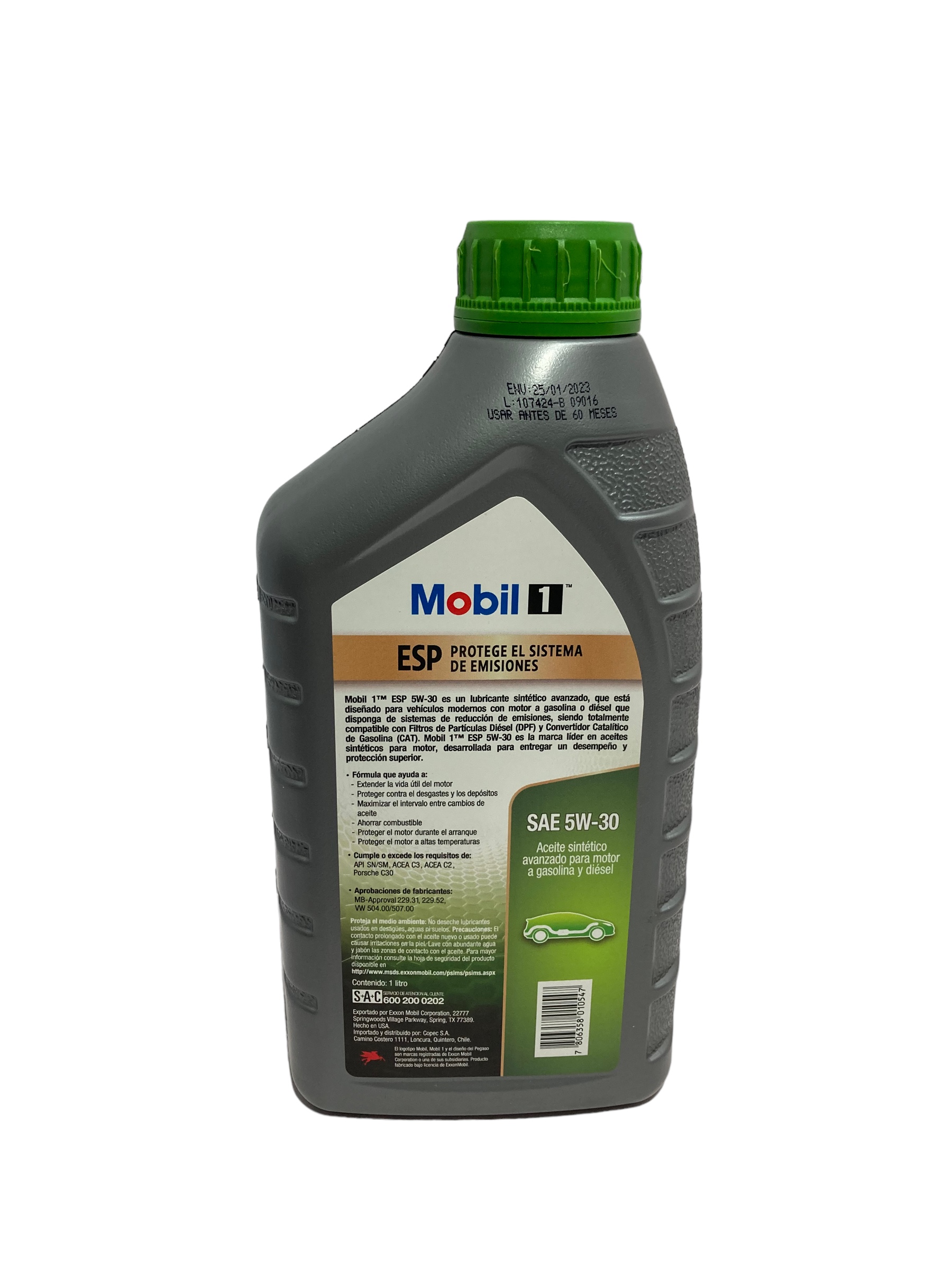 Aceite Mobil 1 5W30 1L - Imagen 3
